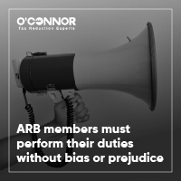 ARB Members Must Perform Their Duties Without Bias Or Prejudice