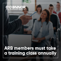 ARB Members Must Take A Training Class Annually