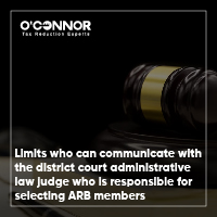 Limits who can communicate with the district court