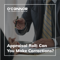 Appraisal Roll Can You Make Corrections