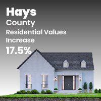 Hays County Residential Values Increase