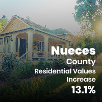 Nueces County Residential Values Increase