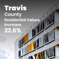 Travis County Residential Values Increase