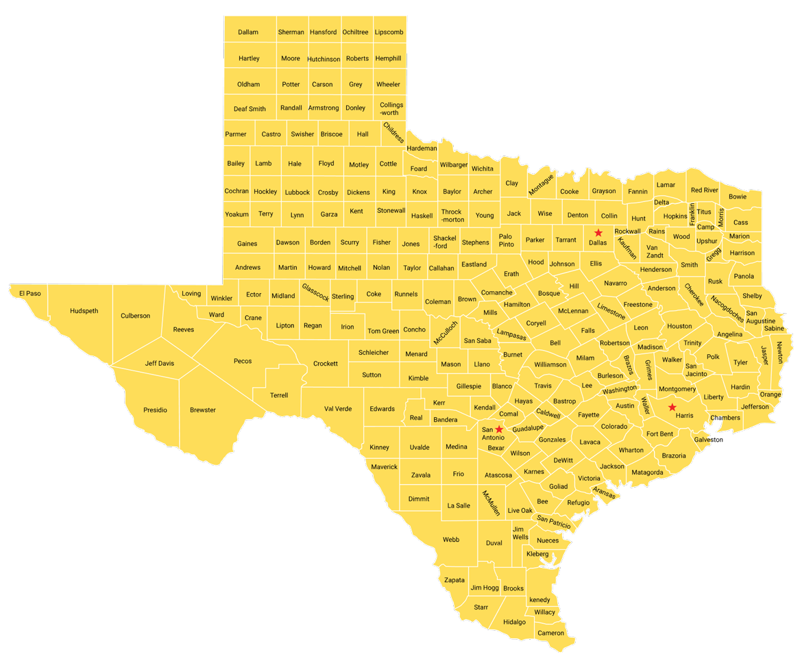 Texas Map
