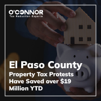 El paso County Property Tax Protests have saved over $19 Million YTD