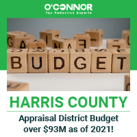 Harris Central Appraisal District Budget Over $93M As Of 2021!